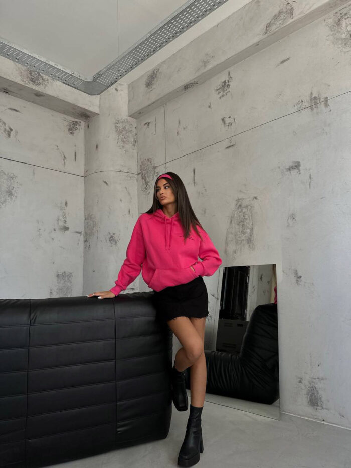 Mikina fuchsia